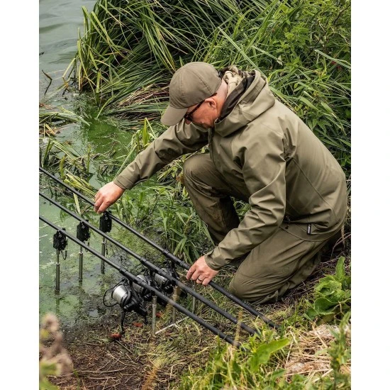 Chaqueta Impermeable Korda Dry Kore Verde Oliva 4 Chaqueta Impermeable Korda Dry Kore Verde Oliva - Imagen 2