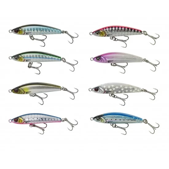 Savage Gear Gravity Lápiz 5cm 8g Sinking Crystal White Glow 4 Savage Gear Gravity Lápiz 5cm 8g Sinking Crystal White Glow - Imagen 2