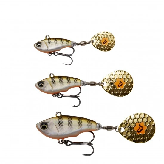 Savage Gear Fat Tail Spin 5,5 Cm 9 G Percha Hundida 4 Savage Gear Fat Tail Spin 5,5 Cm 9 G Percha Hundida - Imagen 2