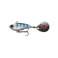 Savage Gear Fat Tail Spin 8cm 24g Azul Hundido Plata Rosa