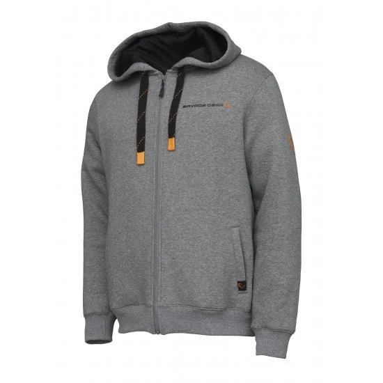 Savage Gear Classic Sudadera Con Cremallera Grey Melange 3 Savage Gear Classic Sudadera Con Cremallera Grey Melange