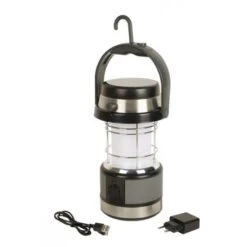 Bo-Camp Linterna De Mesa Antares Solar Recargable 220 Lumen