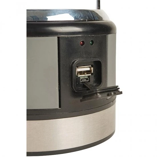 Bo-Camp Linterna De Mesa Antares Solar Recargable 220 Lumen 4 Bo-Camp Linterna De Mesa Antares Solar Recargable 220 Lumen - Imagen 2