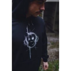 Sudadera Con Capucha Monkey Climber Surface Negra