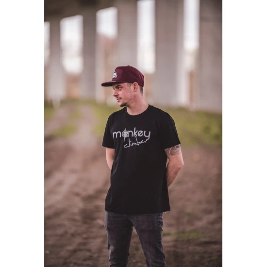 Camisa Con Cubierta Frontal Monkey Climber Negra 4 Camisa Con Cubierta Frontal Monkey Climber Negra - Imagen 2