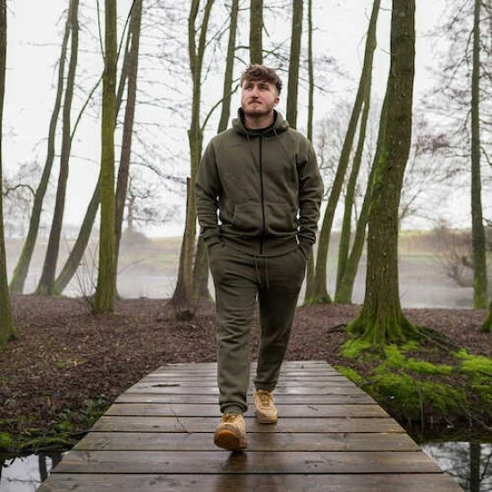 Sudadera Con Capucha Y Cremallera Avid Carp Distortion 6 Sudadera Con Capucha Y Cremallera Avid Carp Distortion - Imagen 4