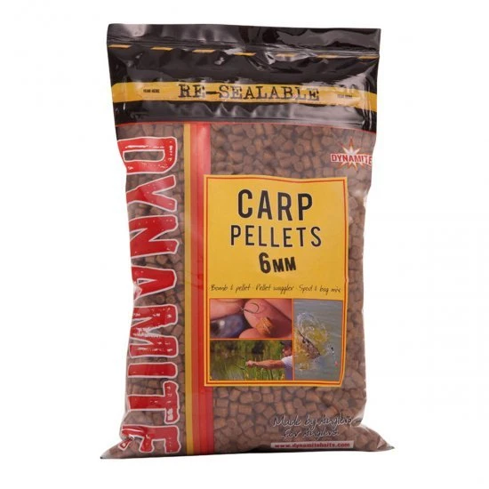 DYNAMITE BAITS Dinamita Carpa Pellets 6mm 700g 3 DYNAMITE BAITS Dinamita Carpa Pellets 6mm 700g