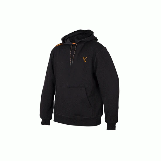 Fox Collection Sudadera Con Capucha Naranja Y Negra 3 Fox Collection Sudadera Con Capucha Naranja Y Negra