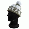 Gorro Fox Con Pompón Forrado En Verde Y Plata -Pesca Equipos Tienda Fox Green and Silver Lined Bobble Hat 550x550h