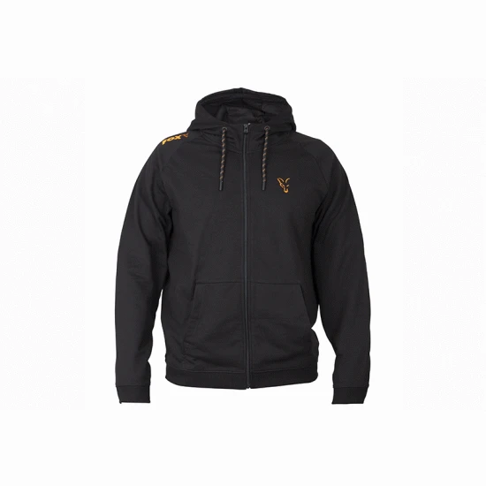 Fox Collection Naranja Y Negro Sudadera Ligera Con Capucha 8 Fox Collection Naranja Y Negro Sudadera Ligera Con Capucha - Imagen 6