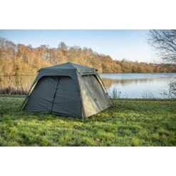 Solar SP Quick-Up Shelter Green MKII Con Suelo Resistente -Pesca Equipos Tienda IMG 8334 550x550w