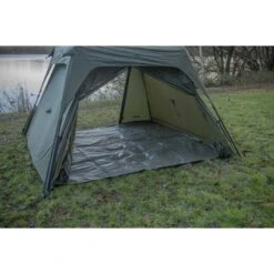 Solar SP Quick-Up Shelter Green MKII Con Suelo Resistente -Pesca Equipos Tienda IMG 8358 550x550w