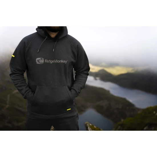 Sudadera Con Capucha RidgeMonkey APearel Heavyweight Negra 6 Sudadera Con Capucha RidgeMonkey APearel Heavyweight Negra - Imagen 4