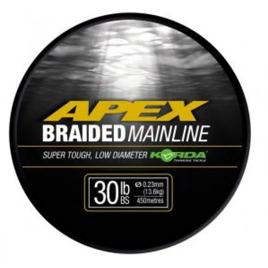 Línea Principal Trenzada Korda Apex 30 Lb 450 M 3 Línea Principal Trenzada Korda Apex 30 Lb 450 M