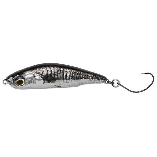 Savage Gear 3D Sticklebait Lápiz 7.5cm 17g Sinking Black Silver 4 Savage Gear 3D Sticklebait Lápiz 7.5cm 17g Sinking Black Silver - Imagen 2