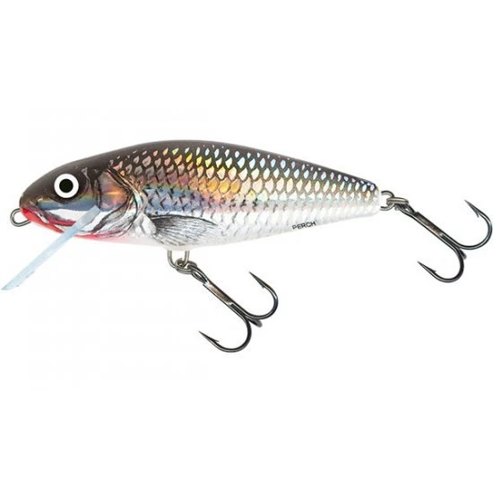 Salmo Percha Flotante 12cm Holo Grey Shiner 3 Salmo Percha Flotante 12cm Holo Grey Shiner