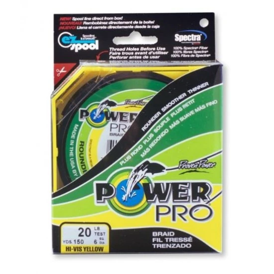 Hilo Trenzado Shimano Power Pro Amarillo De Alta Visibilidad 0,19 Mm 2740 M 3 Hilo Trenzado Shimano Power Pro Amarillo De Alta Visibilidad 0,19 Mm 2740 M