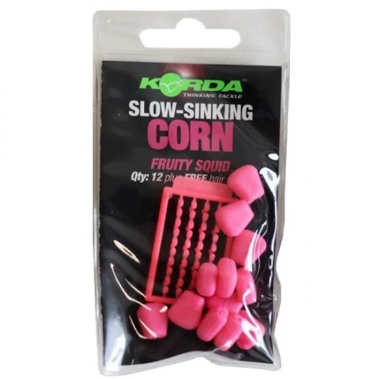Korda Maíz De Hundimiento Lento Afrutado Calamar Rosa 3 Korda Maíz De Hundimiento Lento Afrutado Calamar Rosa
