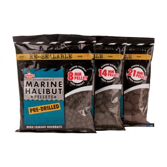 DYNAMITE BAITS Dinamita Marine Halibut Pellets 14mm 350g 3 DYNAMITE BAITS Dinamita Marine Halibut Pellets 14mm 350g