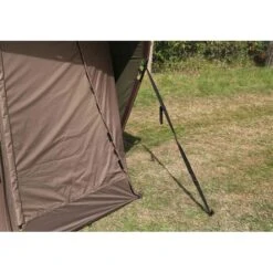 Fox Retreat Plus Bivvy Para 2 Personas Con Cúpula Interior -Pesca Equipos Tienda front support straps for extra tension 550x550w