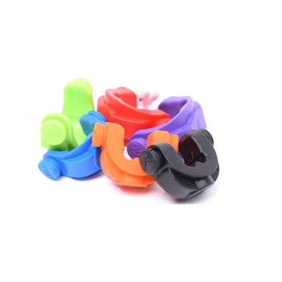 JAG Products Lockdown Rod Grip Paquete De 6 Insertos Amarillos Grandes 3 JAG Products Lockdown Rod Grip Paquete De 6 Insertos Amarillos Grandes