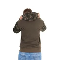 Sudadera Con Capucha Fox Khaki Camo -Pesca Equipos Tienda khaki camo hoodie back 2 550x550h