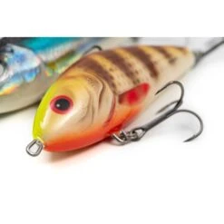 Salmo Fatso Hundimiento 10cm Holo Smelt -Pesca Equipos Tienda qfa084 086 salmo fatso 10cm spotted brown perch detail 550x550w