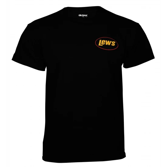 Camiseta Negra De Manga Corta Lews 3 Camiseta Negra De Manga Corta Lews