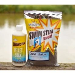 DYNAMITE BAITS Dinamita Swim Stim Groundbait F1 Sweet Black 800g -Pesca Equipos Tienda swimstim f1 sweet cool water products e1537520951901 550x550w